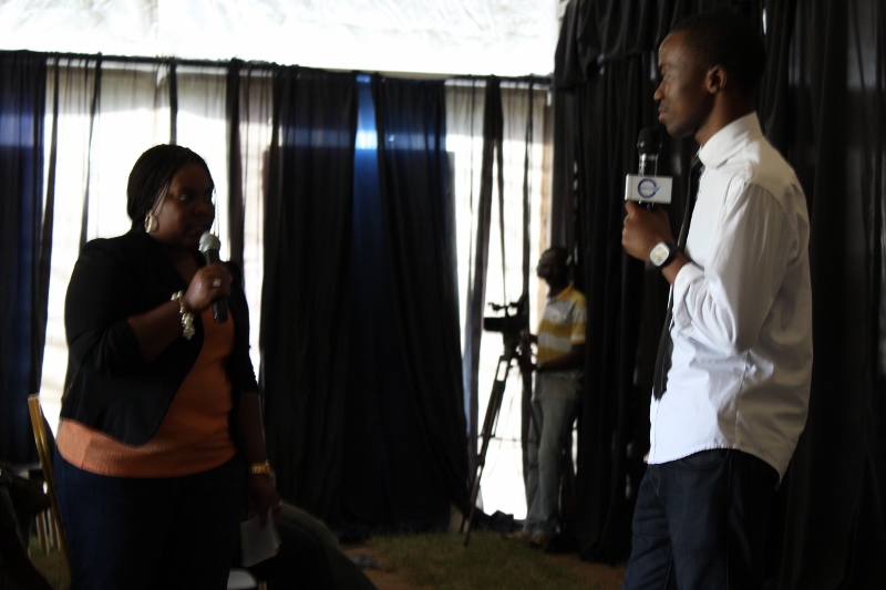 Millard na Barbra ndo walikuwa  wakiongoza uzinduzi huo wa Fiesta 2012