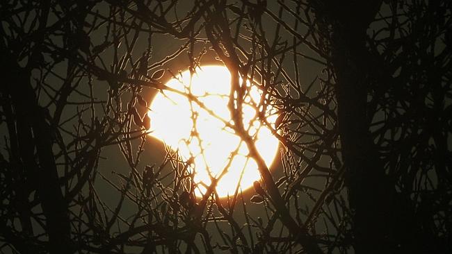 ISRAEL SOLAR ECLIPSE