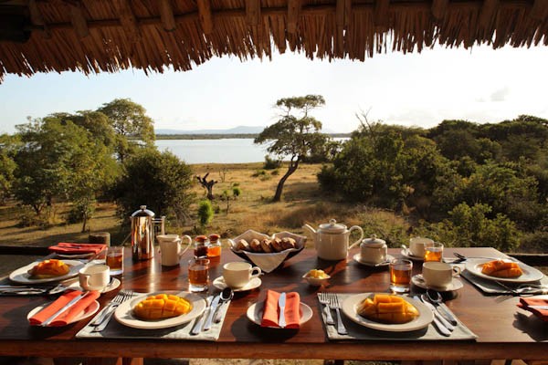 Tanzania Accommodation Selous Safari Camp Dining