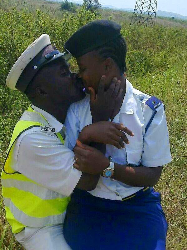 #BBCtrending:The police officers fired for a kiss (Tanzania)