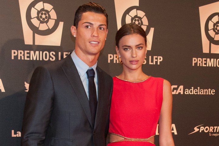 Cristiano Ronaldo aachana na mpenzi wake Irina Shayk 
